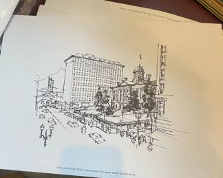 Assortment of Prints of Washington City Scapes and Nature