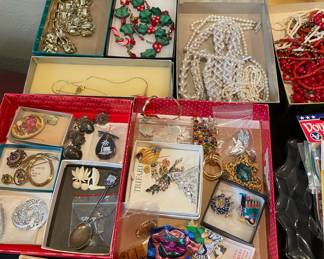 Assortment of Costume Jewelry 