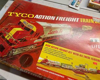 Tyco Action Freight Train Set