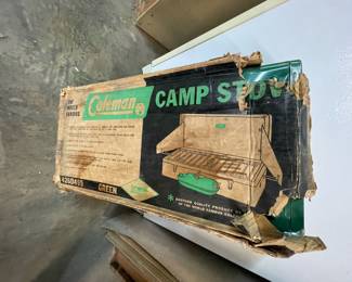 Green Coleman Camp Stove - 426D499