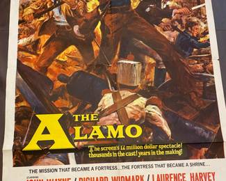 The Alamo  movie marquee poster