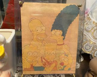 Framed Print of The Simpsons