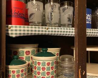 Libbey Fall Leaves Silver Frosted Tumbler Set