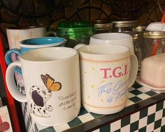 Assortment of Coffee Mugs
