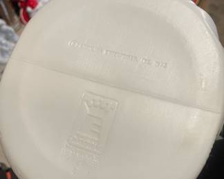 Empire Blow Mold Santa Head Cookie Jar