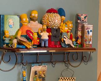 Assortment of The Simpson Toys/Action Figures