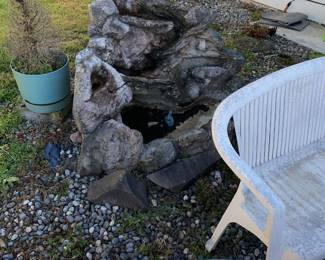 Outdoor Stone Water Fountain