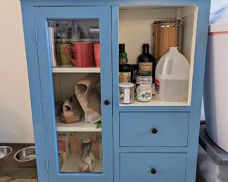 Cute Storage cabinet from Nadeau Knoxville.