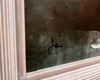 Still Life Floral Bouquet Oil Painting by Jane