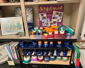 Assortment of Paper Punches/Shapers