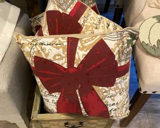 Assortment of Throw Pillows
