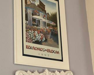 1997 Print of Edmonds in Bloom