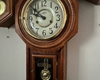 D&A Schoolhouse Regulator Wall Clock