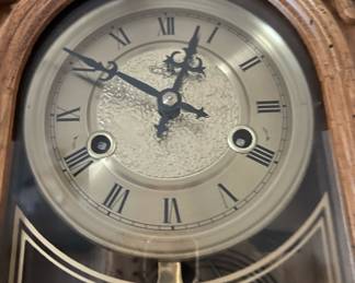 D&A Chiming Pendulum Wall Clock