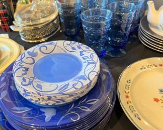 Luminarc Plenitude Blue Dinnerware Set