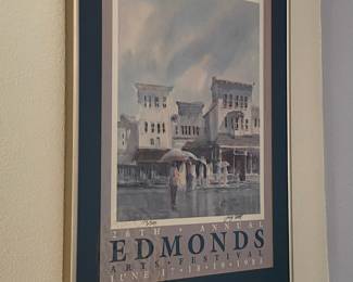 Print of 26th Annual Edmonds Art Festival