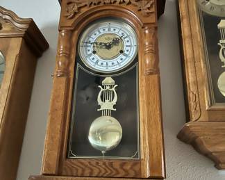 D&A Chiming Pendulum Wall Clock