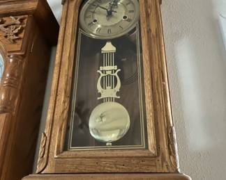D&A Chiming Pendulum Wall Clock