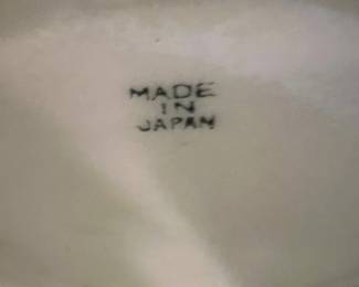 Cowboy On Horse Tea Caddy with Rattan Handle - Made in Japan