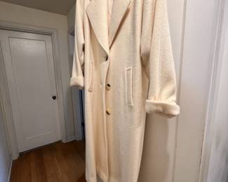 Women's Cream Trench Coat