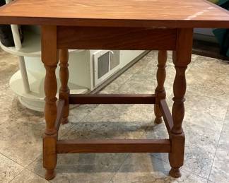 Oak Tavern Style Side Table