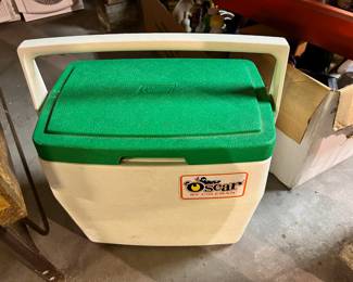 1983 Green/White Oscar by Coleman Cooler
