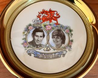 Gorham Princess Diana and Prince Charles Decorative Plate