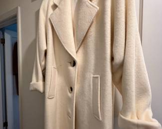 Women's Cream Trench Coat