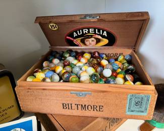 Assortment of Glass Marbles