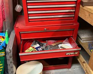 Red Waterloo Tool Chest