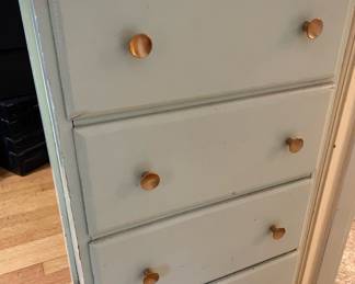 4 Drawer White Painted Dresser