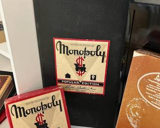 1951 Monopoly Trading Board Game by Parker Brothers