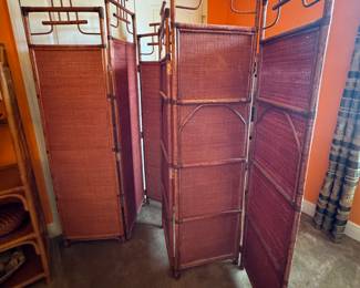 $100 each
set of 2 Bamboo screen 3 panels 72Hx51W