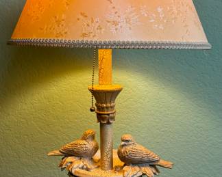 $50
One of Two Bird lamp 27T