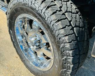 2010 Chevy Silverado LTZ Rocky Ridge Pkg - Vin 3GCRKTE29AG216598. V8. 6.2 liter. K1500. 4WD. Dark Grey. 6" lift provided by Rocky Ridge. Sliding moon roof. Sliding back window. Real full size spare tire. Warn winch mounted on the brush guard. Tool box. Heavy duty rear axel. Premium stereo system. DVD players in the back of seats. Back up Camera. Super clean interior. High speed wheel alignment done at Baughn alignment, New Shocks, new tie rods, new ball joints on front end & new brakes. $19,700 Firm