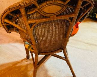 $60
Wicker chair 28Wx3'Tx20D
