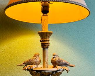 $50
One of Two Bird lamp 27T