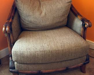 $150
Schnadig Armchair 38Wx36x36H bamboo style Grand Rapids MI