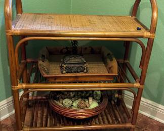 $80
Wicker shelve 29Wx14Dx34H