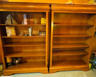 $150 each (sold Two)
Four bookcases 4'x6Tx14D