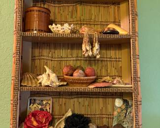 $60
Shell display & curio all in one lot