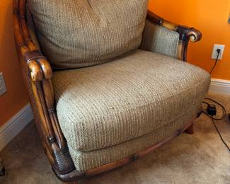 $150
Schnadig Armchair 38Wx36x36H bamboo style Grand Rapids MI