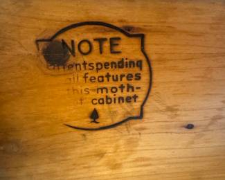 $190
West Branch Milton cedar chest 28Wx18Dx30H