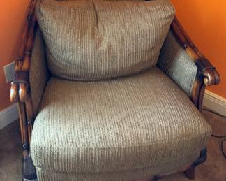 $150
Schnadig Armchair 38Wx36x36H bamboo style Grand Rapids MI
