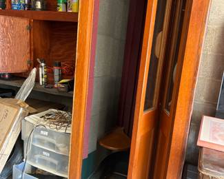 phone booth turned into a sound proof recording booth