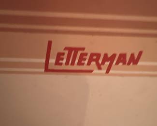 Abstract art signed by Antoinette Letterman