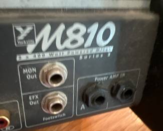 400 watt power mixer yorkville M810