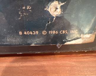 Bob Dylan Poster 1986