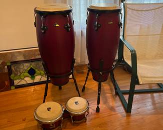 Conga Drums and bongos