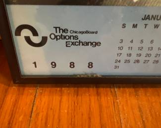 The options exchange 1988